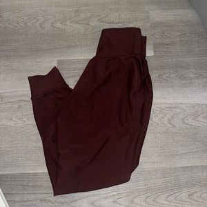 Maroon Old Navy Powersoft Joggers